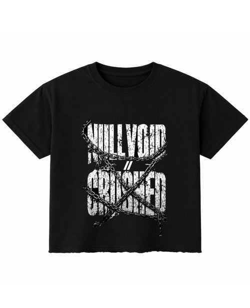 Black Boxy Fit T-shirt Front Design